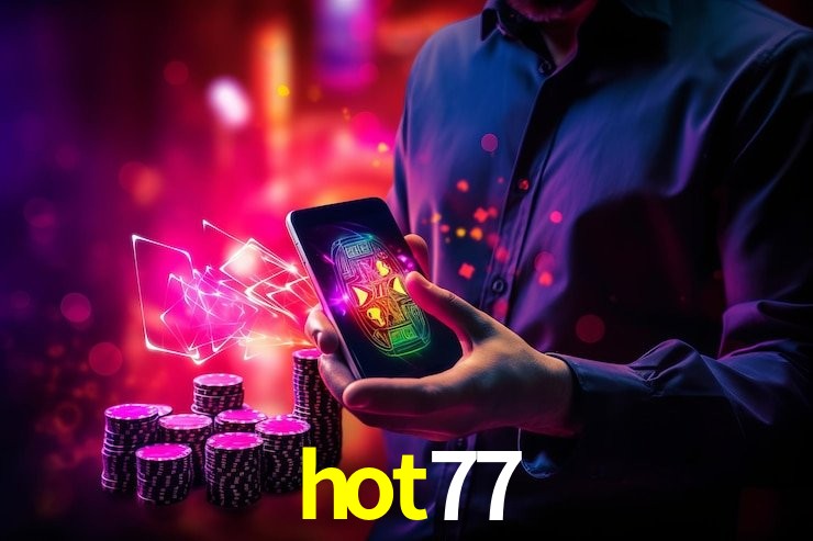 Interface do App hot77